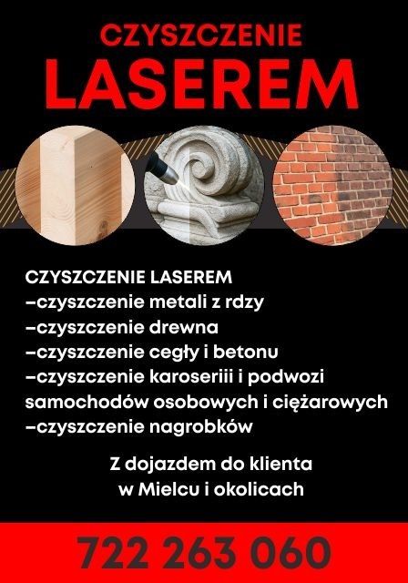 Profesjonalne  czyszczenie laserowe
