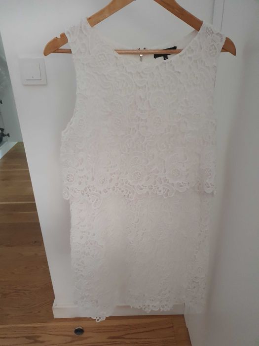 Biała sukienka new look L