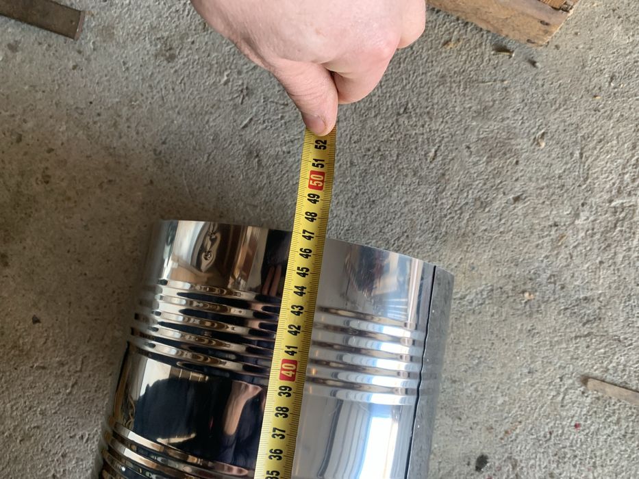 NASADA KOMINOWA, deflektor, nierdzewna