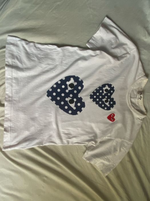 футболка play come des garcons legit оригинал