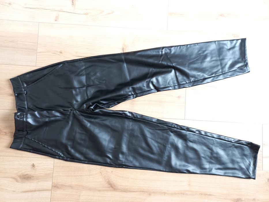 Брюки,  штаны  кожзаменитель.