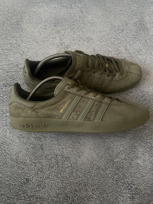 Adidas Brookfield Olive Suede Original 46 розмір | Замшеві кеди Adidas Originals Khaki