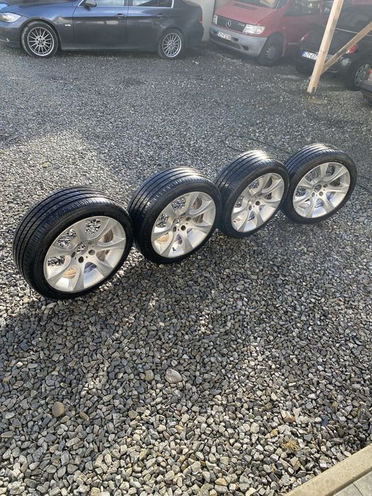 Koła Alufelgi Bmw r18 styling 124 8j opony barum 225/45