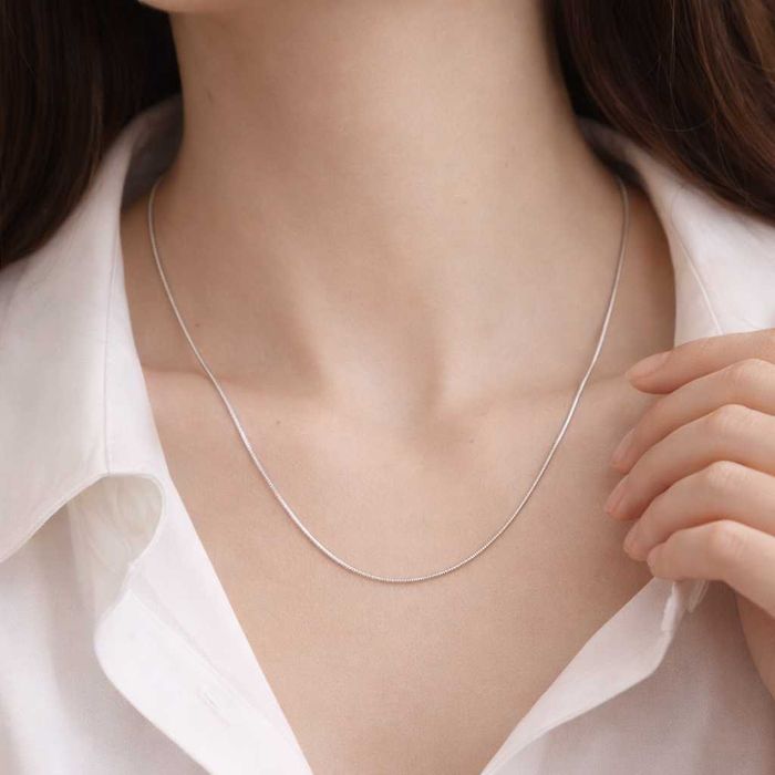 Срібний ланцюг (Снейк) Жіночий