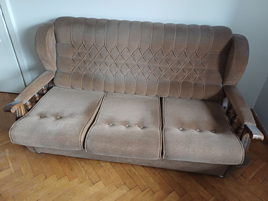Komplet wypoczynkowy z funkcją spania