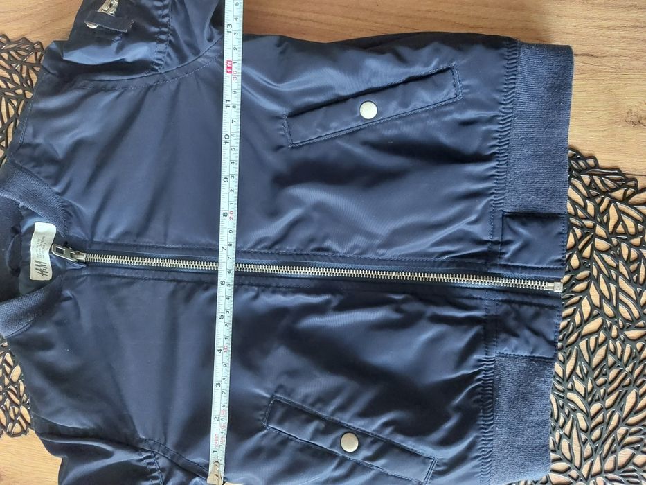 Kutrka bomberka chłopięca H&M 110 granatowa
