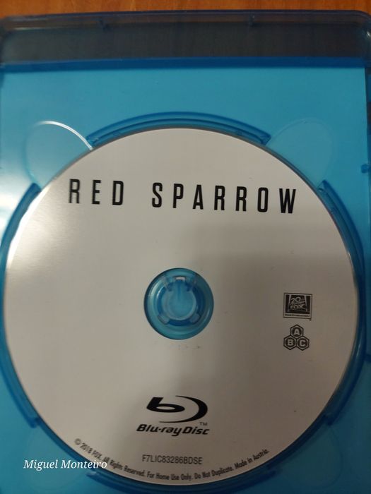 Blu Ray a agente vermelha