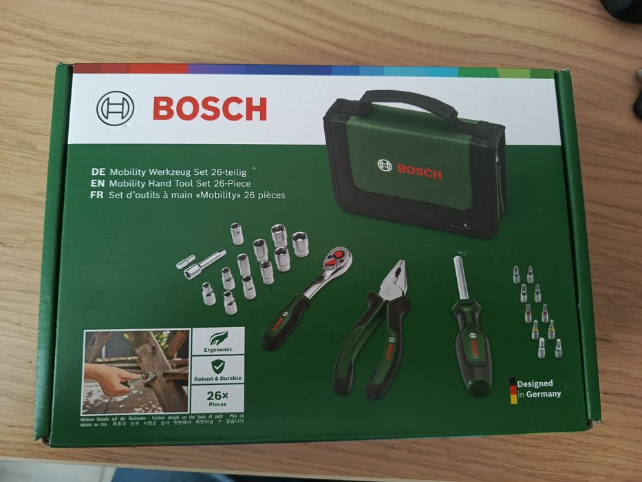 26-częściowy zestaw narzędzie ręcznych Bosch