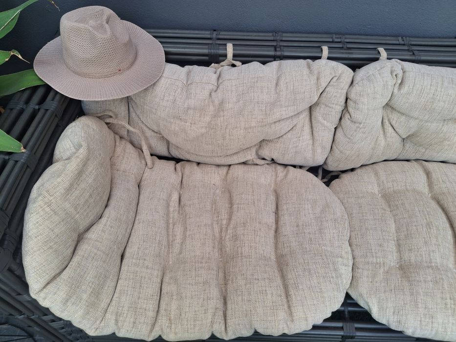 Conjunto jardim sofá e mesa