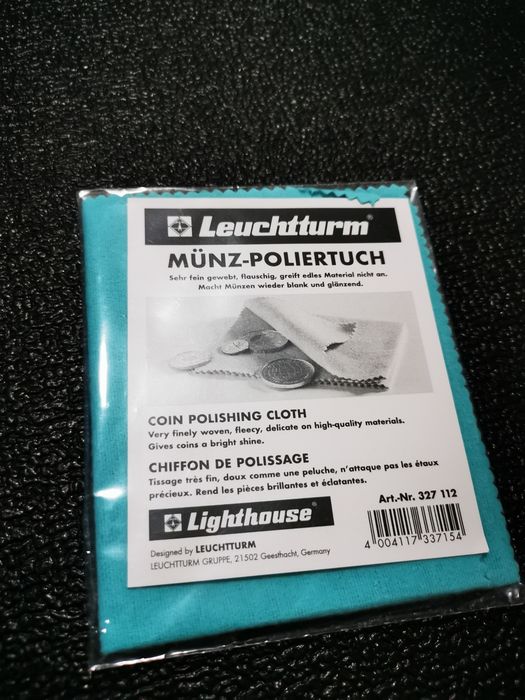 Pano de cuidado para moedas Leuchtturm
