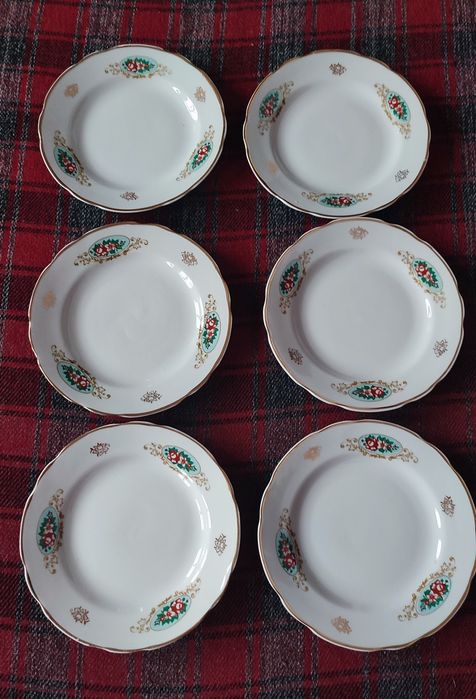 Тарілки мілкі 17.5 діаметр ціна за 6- ть тарілок