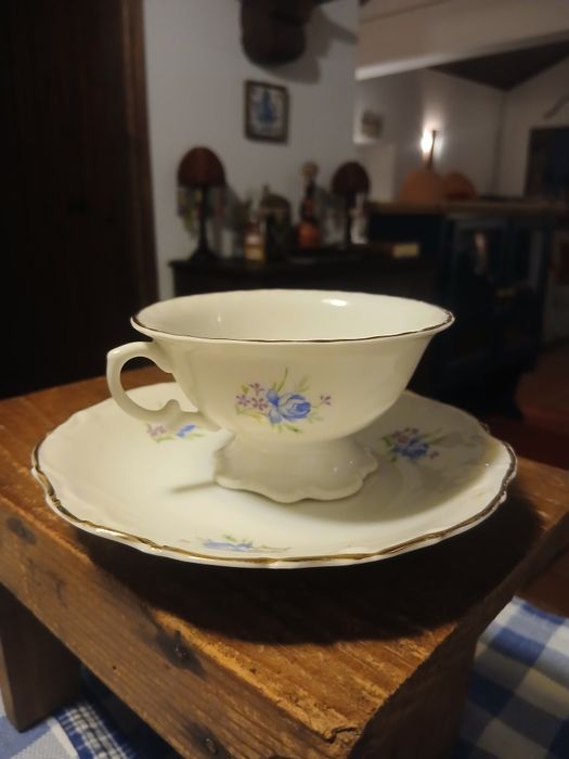 Bule e 2 chavenas coleção