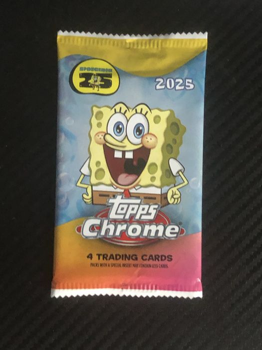 Spongebob topps chrome