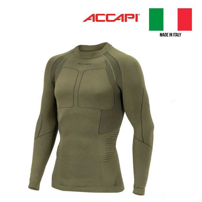 Термофутболка довгий рукав чоловіча Accapi Polar Bear, Military топ