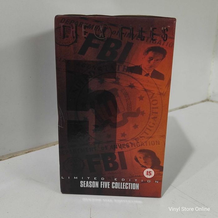 The X-Files – Temporada 5 (Edição Limitada em VHS)- REF BIB