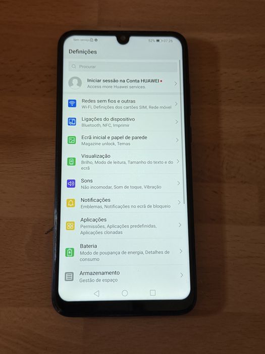 Huawei psmart 128gb android desbloqueado(ACEITO RETOMA)
