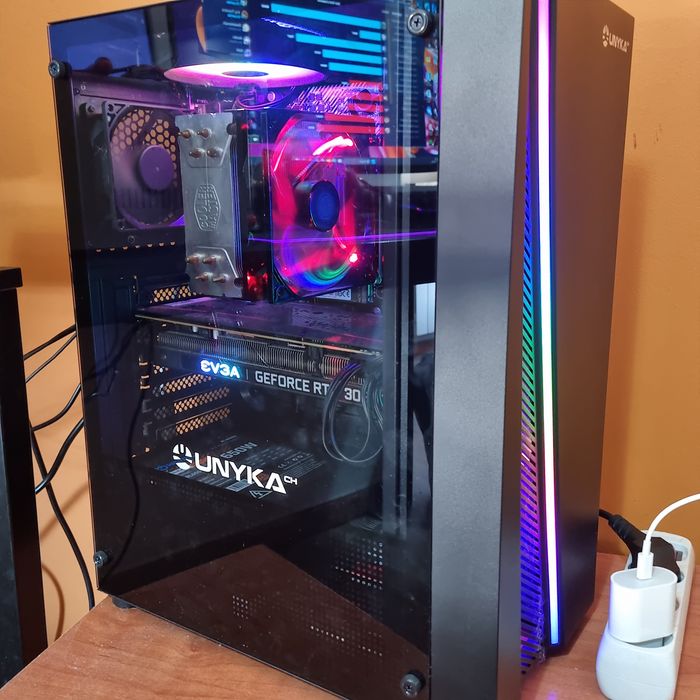 PC Gaming R5 3600 - 16GB - RTX 3060TI c/monitor