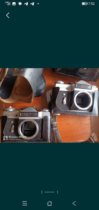 Фотоаппараты Зенит Е В СД и другие.