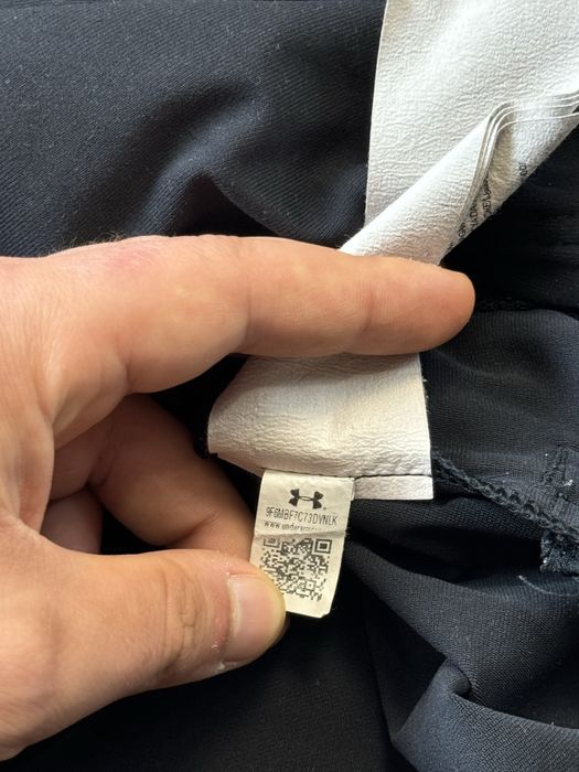 Спортивный худи Under Armour черный мужской анорак (оригинал)