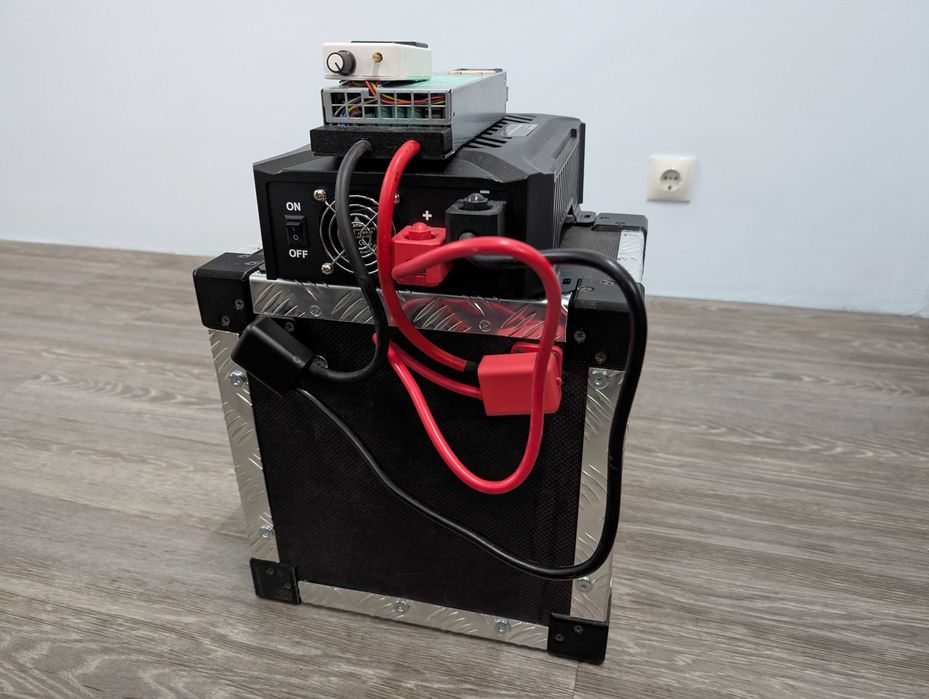 зарядна станція з акумуляторною батареєю 3584Вт•год 12v 280Ah