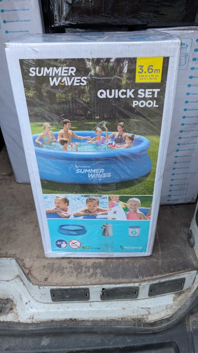 Basen summer waves 366x76cm rozporowy