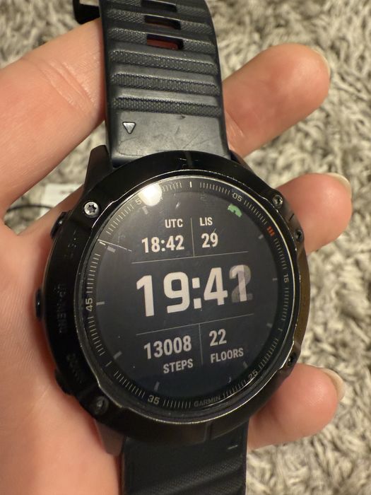 Garmin fanix 6x Pro czarny