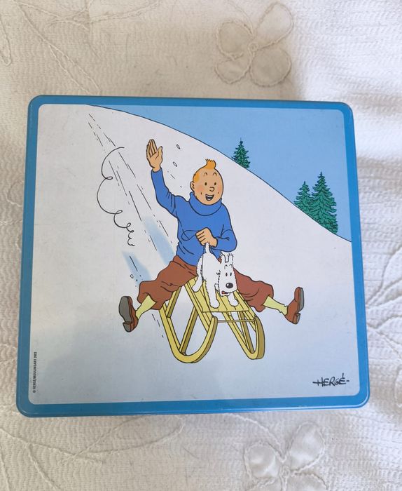 Caixa coleção Tintim.