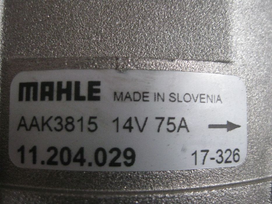 Alternator URSUS 8014H, 9014H, 10014H Hattat 11.204.029