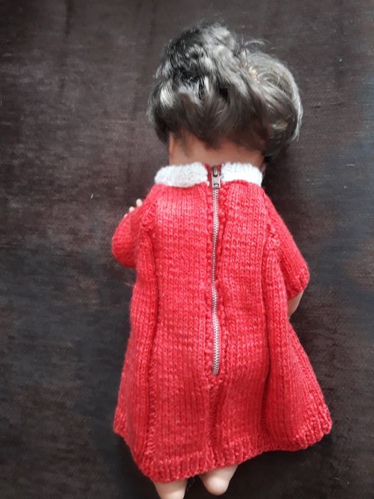 Stara Włoska lalka gumowa 35cm.