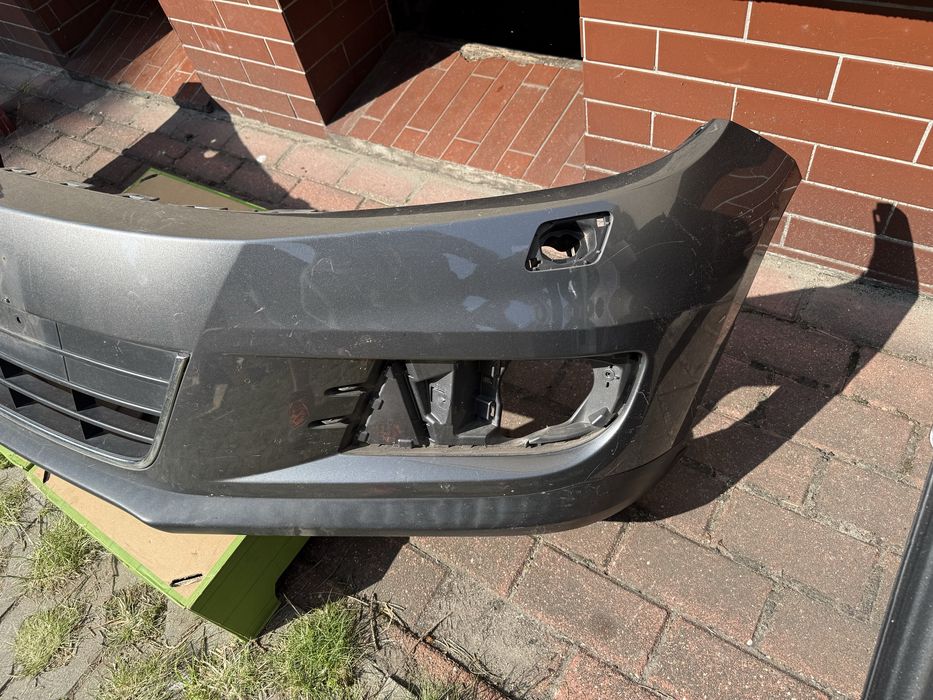 VW Tiguan I lift 5N0 zderzak przód OE kratki