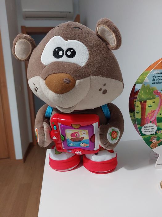 Peluche contador de histórias da chicco