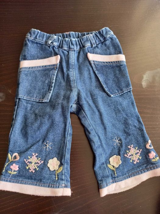 Spodenki spodnie 3 sztuki rozmiar 74-80