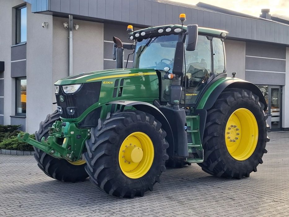 John Deere 6230 R PREMIUM EDITION 50 KM/H  6250r 6r 6215r pneumatyka, klimatyzacja, TLS, WOM, TUZ, ISO 6R