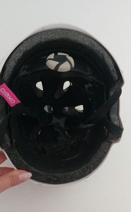 OXELO Capacete de proteção para crianças e proteção para corpo