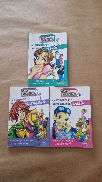 Livros coleção WITCH