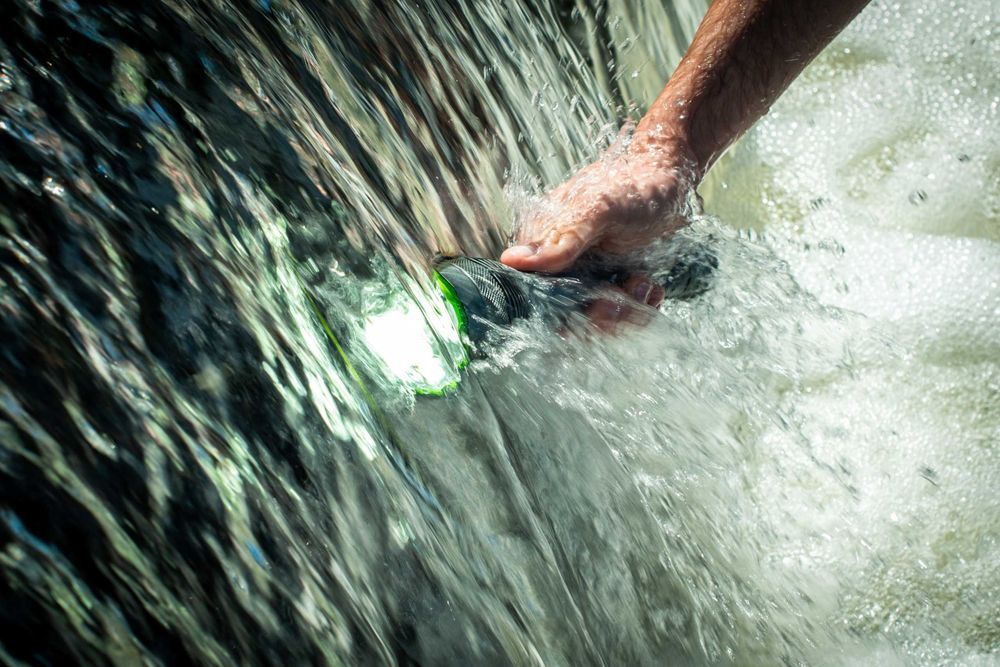 LATARKA LED taktyczna akumulator wodoodporna 10000 lm ZOOM taktyczna