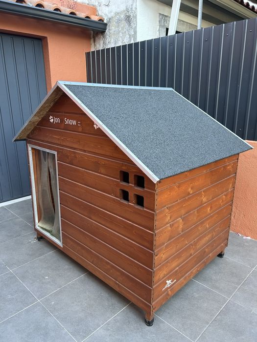 Casota XXL “Nova” Casotas e Companhia com Pavimento CPL e Porta lamelas