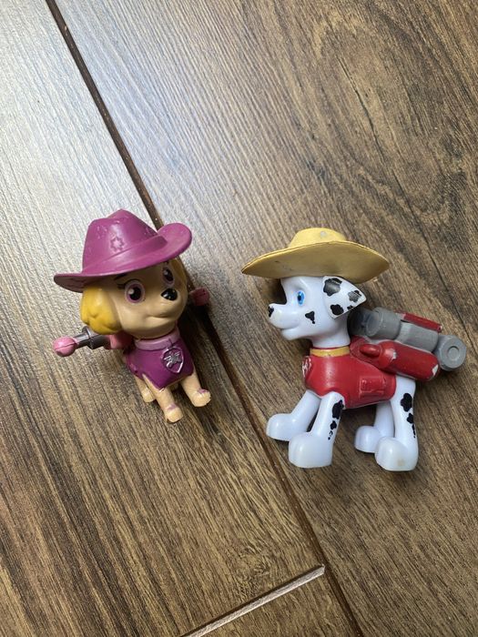 Figurki Psi Patrol - gumowe 6 sztuk