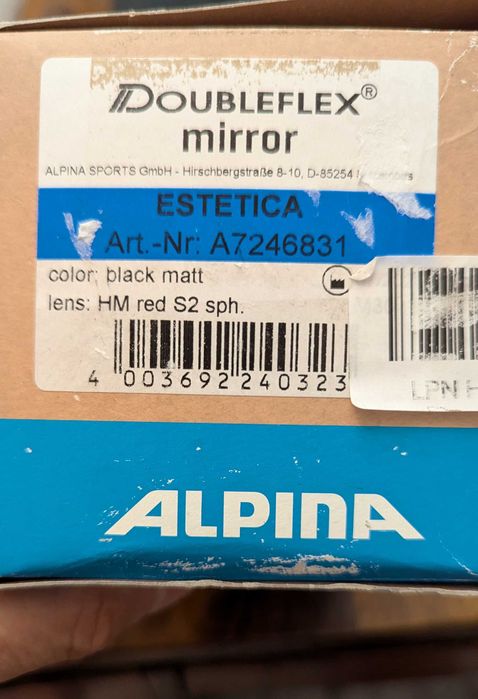 Alpina Estetica Okulary