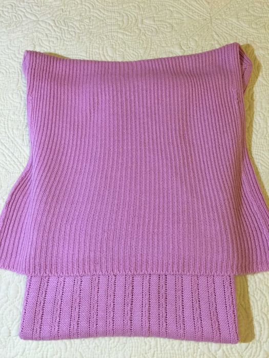 Camisola gola alta rosa