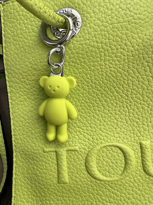 Mała torebka TOUS La Rue Pop limonkowa