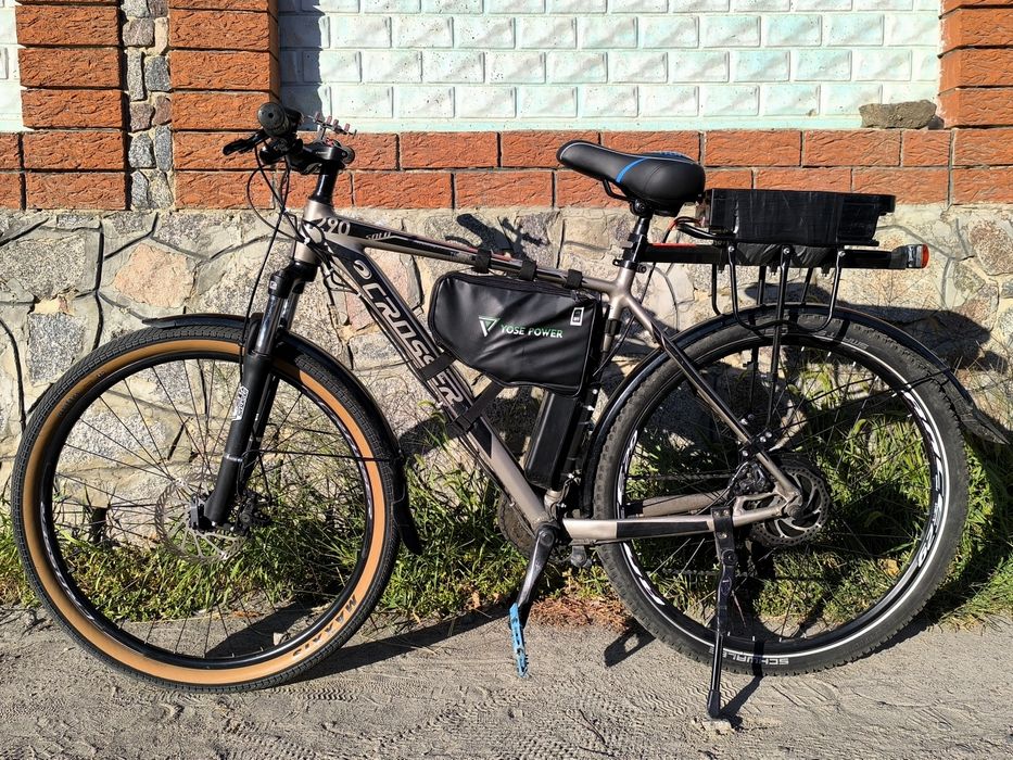 Електровелосипед 1000w 48v 43Ah / 21 рама / 29 колеса / 240 км пробіг