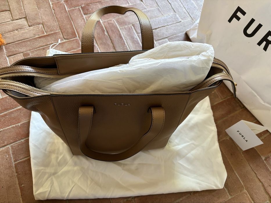 Mala / Bolsa Furla castanho