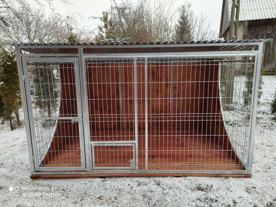 Ocynkoany kojec dla psa zagroda 3x2