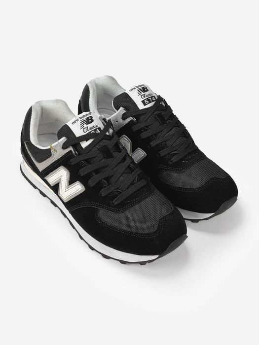 New Balance 574 Black White (36-41)