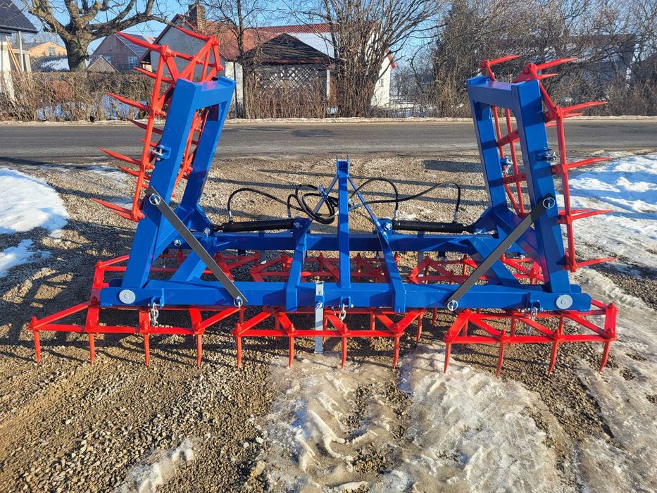 BRONY POLOWE HYDRAULICZNIE składane CIĘŻKIE *5pól *2 siłowniki *20 ząb