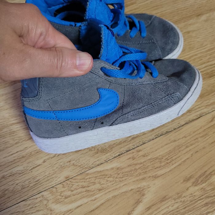 Високі замшеві кеди Nike Blazer розмір 26 (устілка 15-15.5 см) хайтопи хлопчику