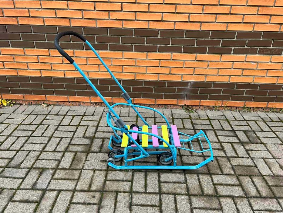 Дитячі санки на колесах Мрія,санки,санки на колесах різні кольори