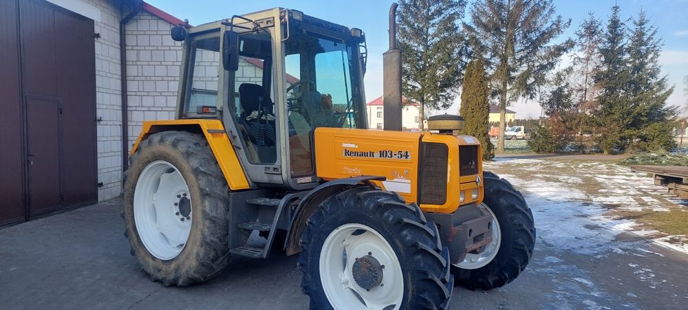 Sprzedam ciagnik renault 103.54 turbo 1995 rok sprowadzony