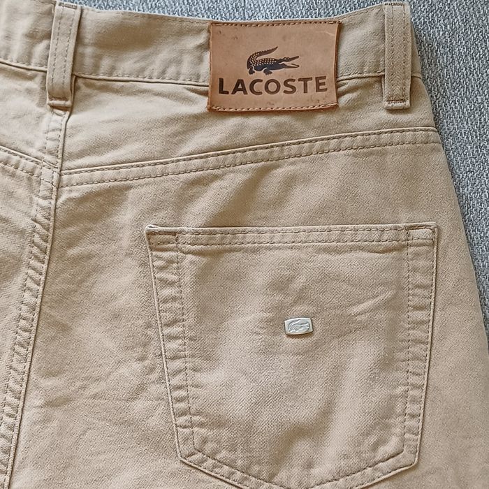 Джинсы Lacoste metal logo
